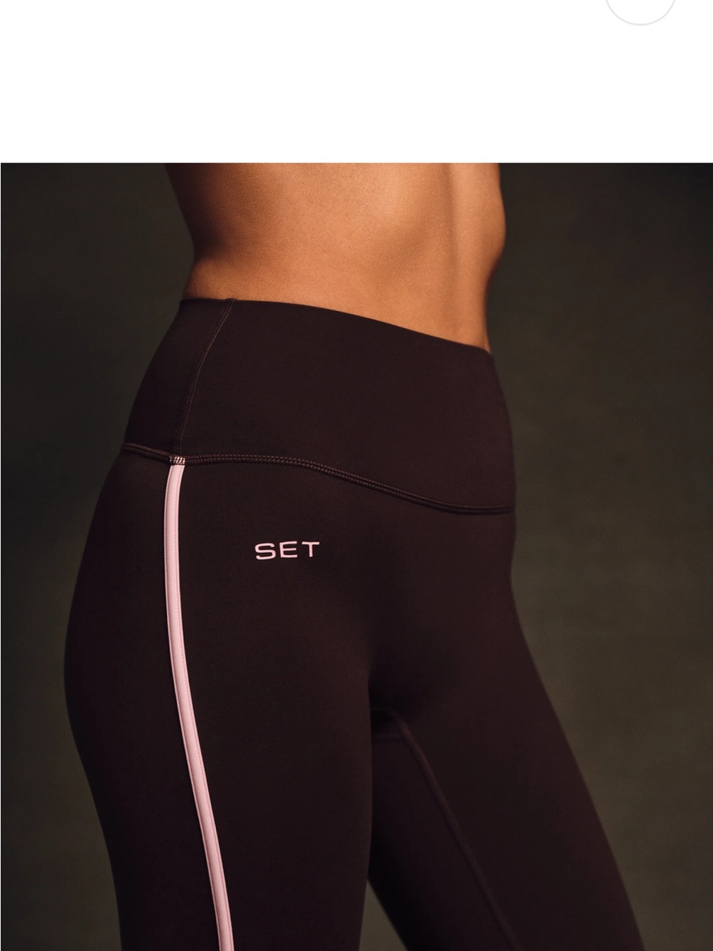 Set Active Birthday Sportbody Sporty Stripe Leggings- Swirl